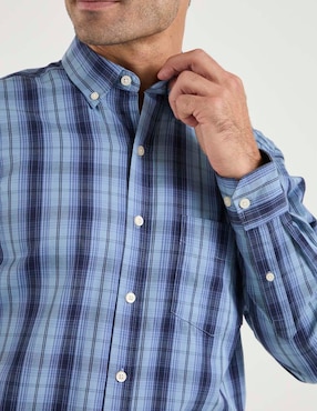 Camisa casual Weekend de algodón manga larga para hombre