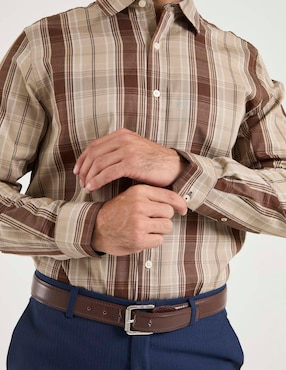 Camisa casual Weekend manga larga para hombre