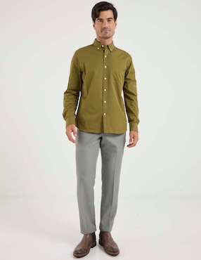 Camisa casual Weekend manga larga para hombre