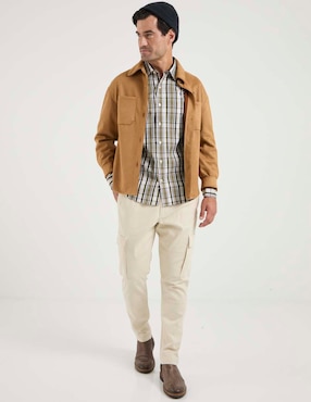 Camisa casual Weekend manga larga para hombre