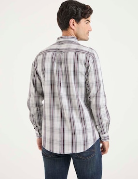 Camisa casual Weekend de algodón manga larga para hombre
