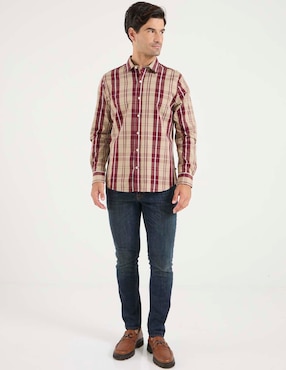 Camisa casual Weekend manga larga para hombre
