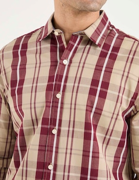 Camisa casual Weekend manga larga para hombre