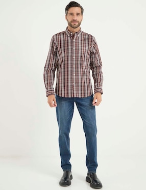 Camisa casual Weekend manga larga para hombre