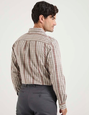Camisa casual Weekend de algodón manga larga para hombre