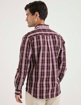 Camisa casual Weekend de algodón manga larga para hombre