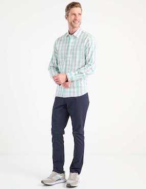 Camisa casual Weekend manga larga para hombre