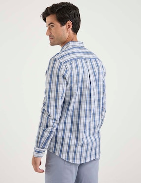 Camisa casual Weekend de algodón manga larga para hombre