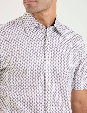 Camisa casual Weekend de algodón manga larga para hombre