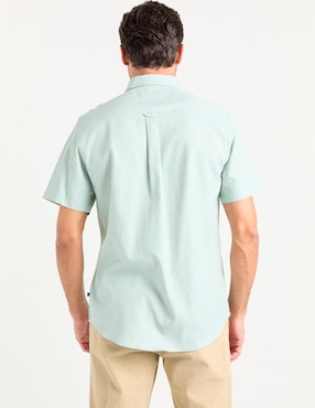 Camisa casual Weekend de algodón manga corta para hombre