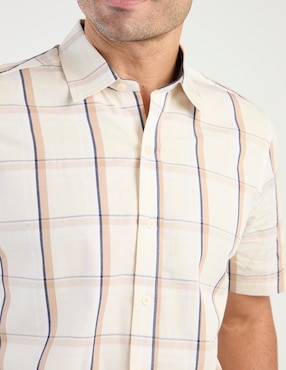 Camisa casual Weekend manga corta para hombre