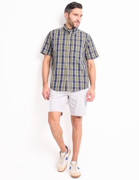 Camisa casual Weekend manga corta para hombre