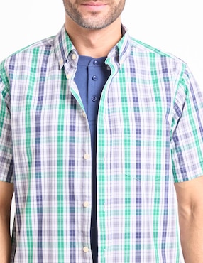 Camisa casual Weekend manga corta para hombre
