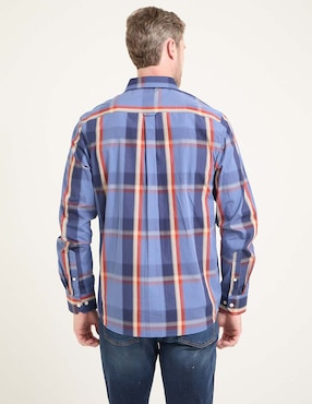 Camisa casual Weekend de algodón manga Larga para hombre