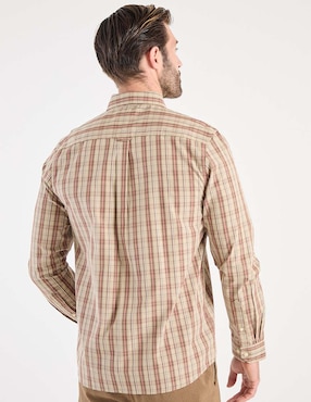 Camisa business casual Weekend de algodón manga larga para hombre