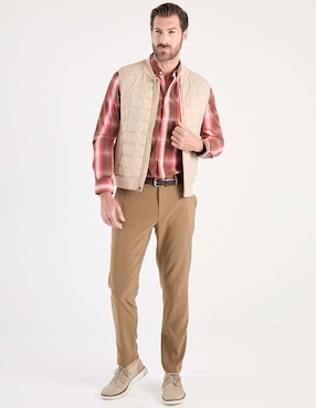 Camisa casual Weekend de algodón manga larga para hombre