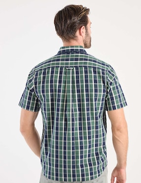 Camisa casual Weekend de algodón manga corta para hombre