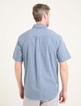 Camisa casual Weekend de algodón manga corta para hombre