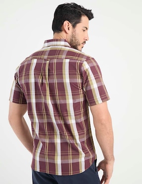 Camisa casual Weekend de algodón manga corta para hombre