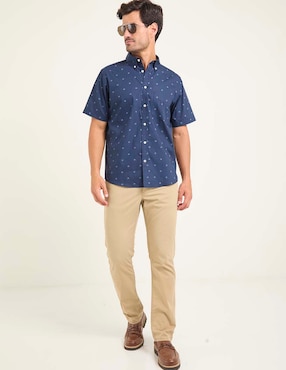 Camisa casual Weekend manga corta para hombre