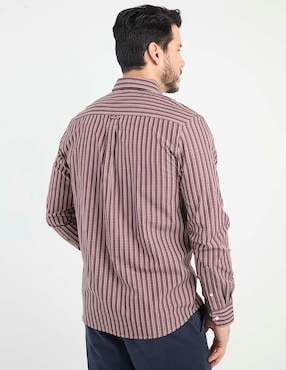 Camisa casual Weekend de algodón manga larga para hombre
