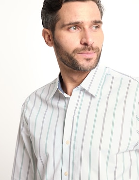 Camisa casual Weekend manga larga para hombre