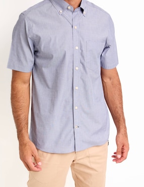 Camisa casual Weekend de algodón manga corta para hombre