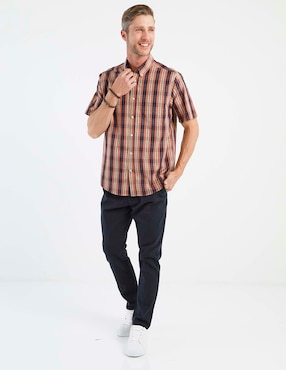 Camisa casual Weekend manga corta para hombre