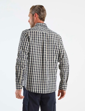 Camisa casual Weekend de algodón manga larga para hombre