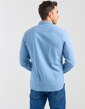 Camisa casual Weekend Premium manga larga para hombre