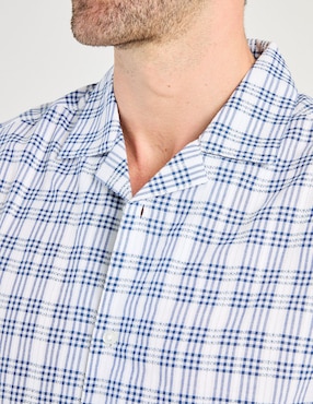 Camisa casual Weekend Premium manga corta para hombre