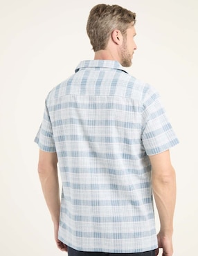 Camisa casual Weekend Premium de algodón manga corta para hombre