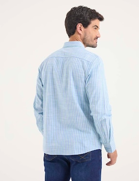 Camisa casual Weekend manga larga para hombre
