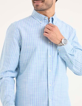 Camisa casual Weekend manga larga para hombre