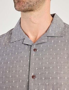 Camisa casual Weekend manga corta para hombre