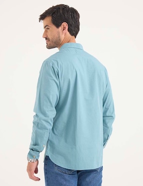 Camisa casual Weekend manga larga para hombre