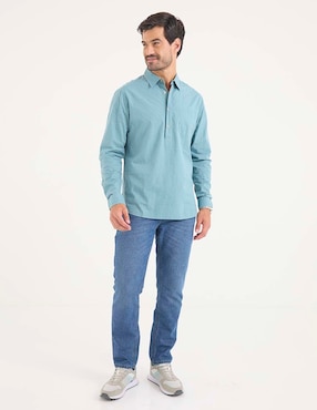 Camisa casual Weekend manga larga para hombre