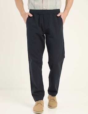 Pantalón recto Weekend de algodón para hombre