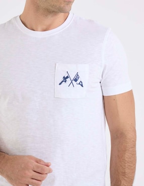 Playera Weekend cuello redondo para hombre