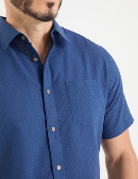 Camisa casual Weekend manga corta para hombre