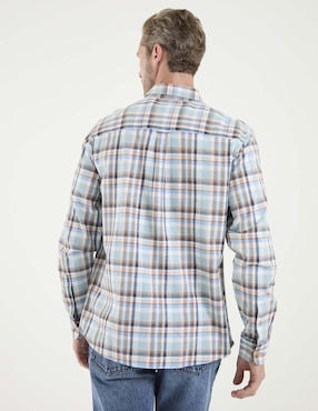 Camisa casual Weekend de algodón manga larga para hombre