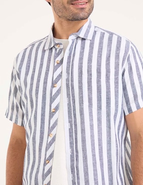 Camisa casual Weekend manga corta para hombre