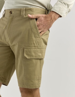Bermuda Weekend de gabardina para hombre