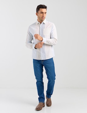 Camisa casual Weekend manga larga para hombre