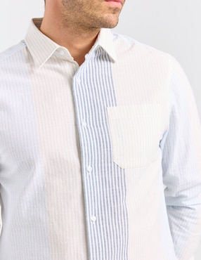 Camisa casual Weekend manga larga para hombre
