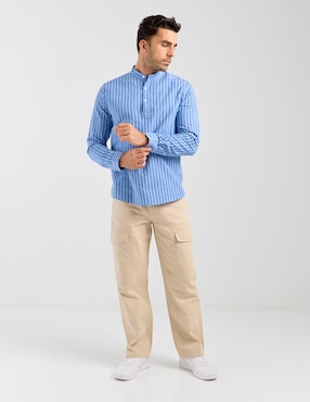 Camisa casual Weekend manga larga para hombre