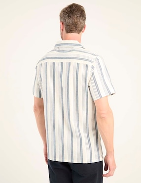 Camisa casual Weekend de algodón manga corta para hombre
