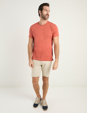 Playera Weekend cuello redondo para hombre