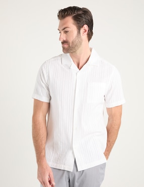 Camisa casual Weekend manga corta para hombre