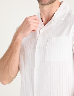 Camisa casual Weekend manga corta para hombre